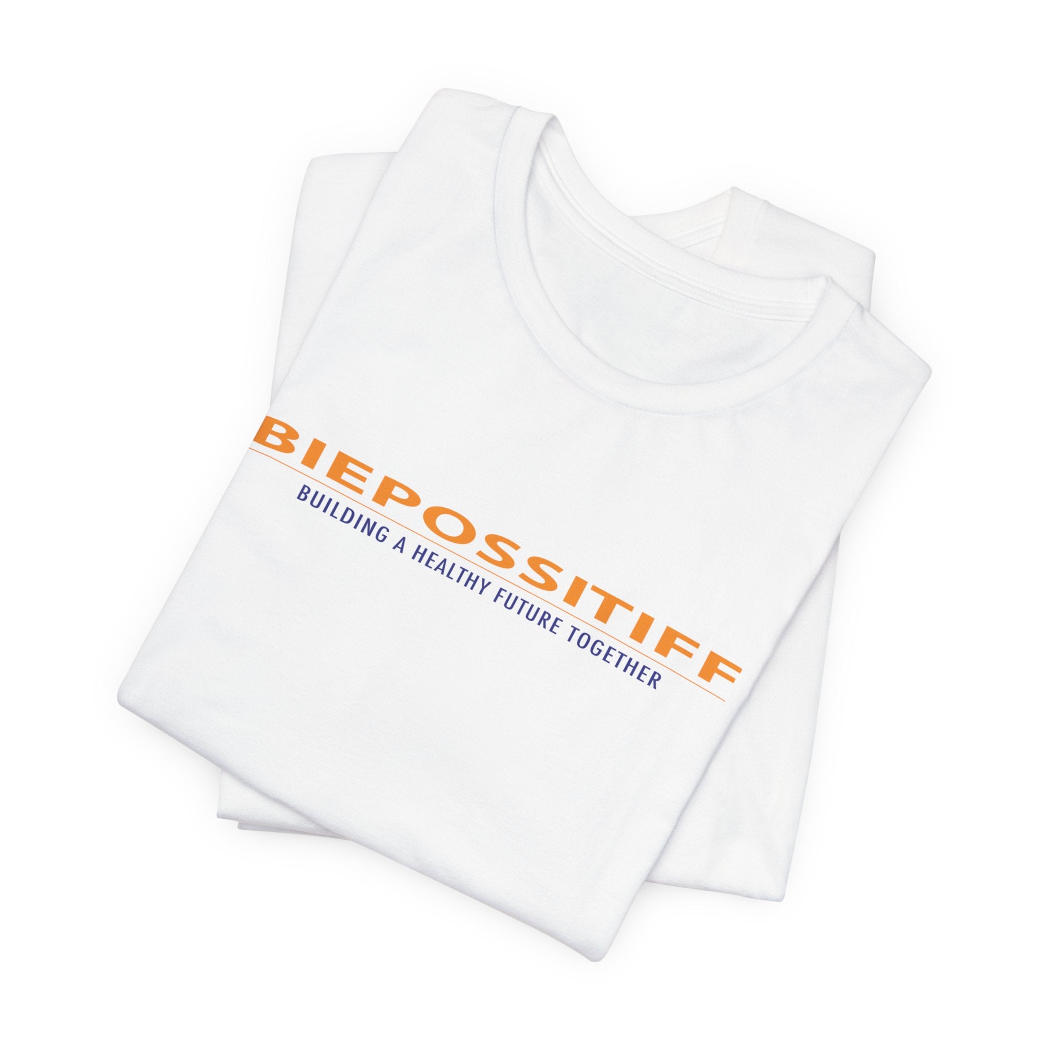 Positive Vibes Tee — "BIEPOSSITIFF" Inspirational Graphic T-Shirt