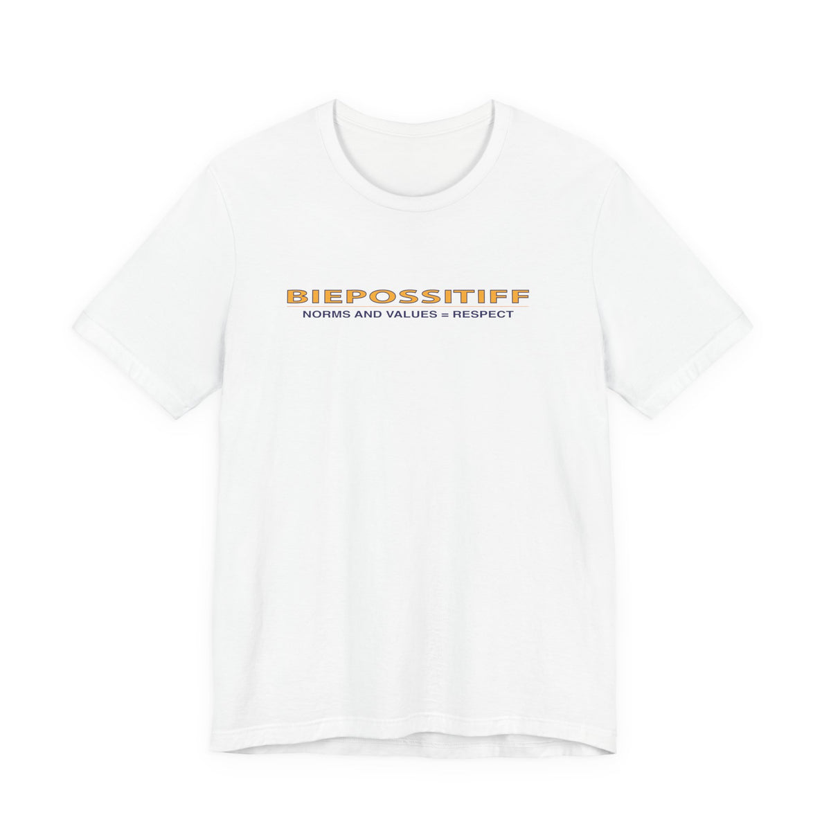 BIEPOSITIFF Norms and Values Tee