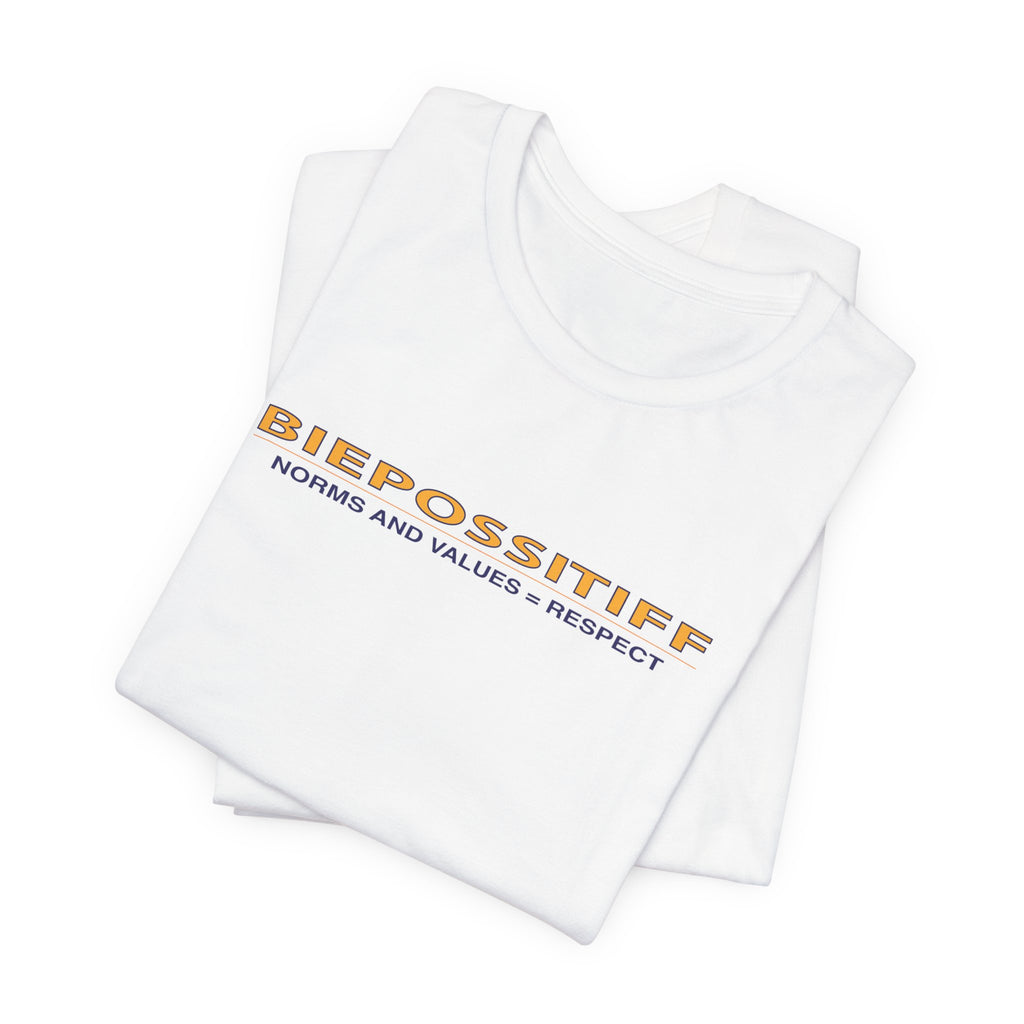 BIEPOSITIFF Norms and Values Tee